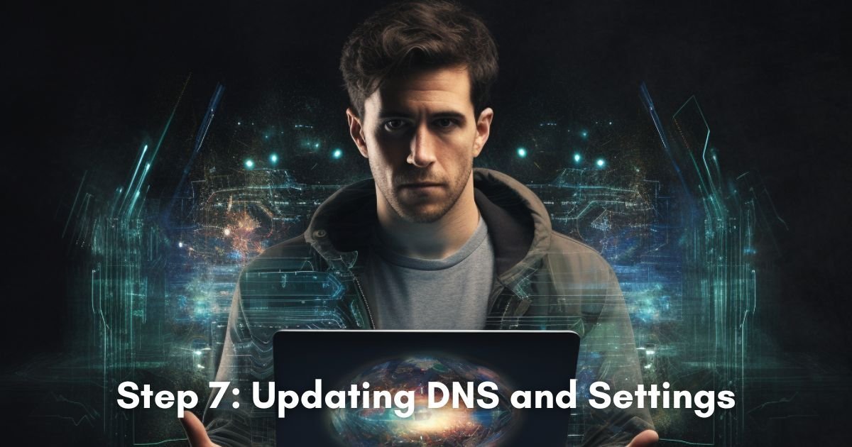 Step 7: Updating DNS and Settings