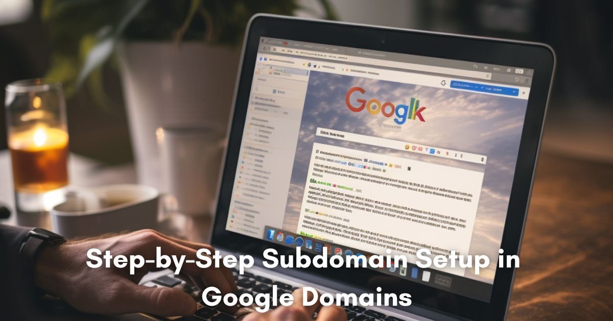 Step-by-Step Subdomain Setup in Google Domains