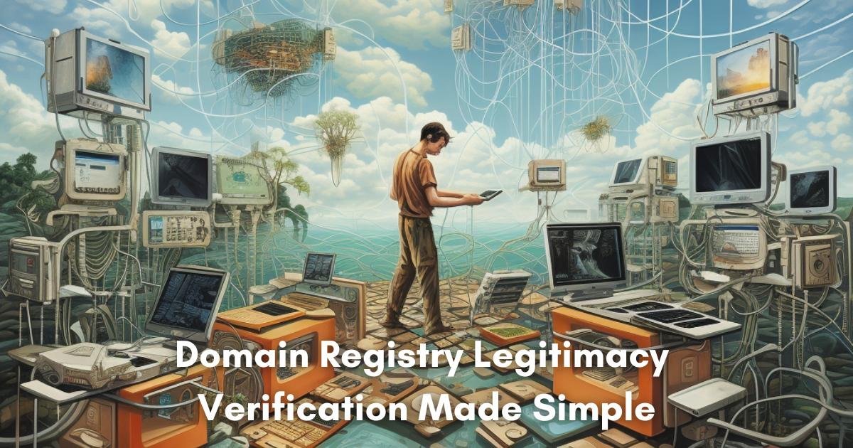 Domain Registry Legitimacy Verification Made Simple 