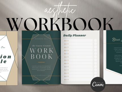 Business Workbook Canva Template
